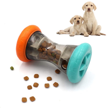 Interactive Dog Puzzle Toy - Treat Dispensing Slow Feeder for Canine Enrichment and Engagement