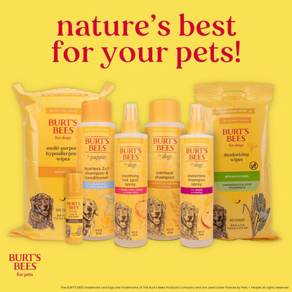 Tearless Puppy Shampoo with Buttermilk - 95% Natural Ingredients, Gentle Formula for Puppies, 32 Oz