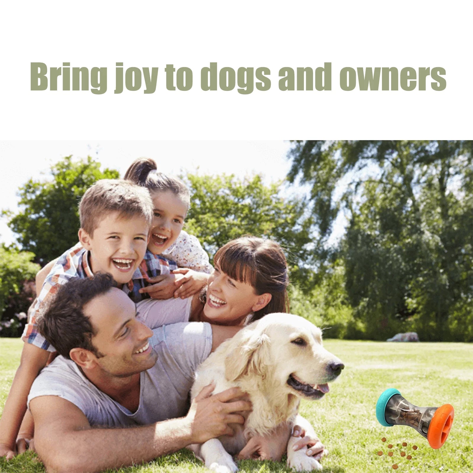 Interactive Dog Puzzle Toy - Treat Dispensing Slow Feeder for Canine Enrichment and Engagement