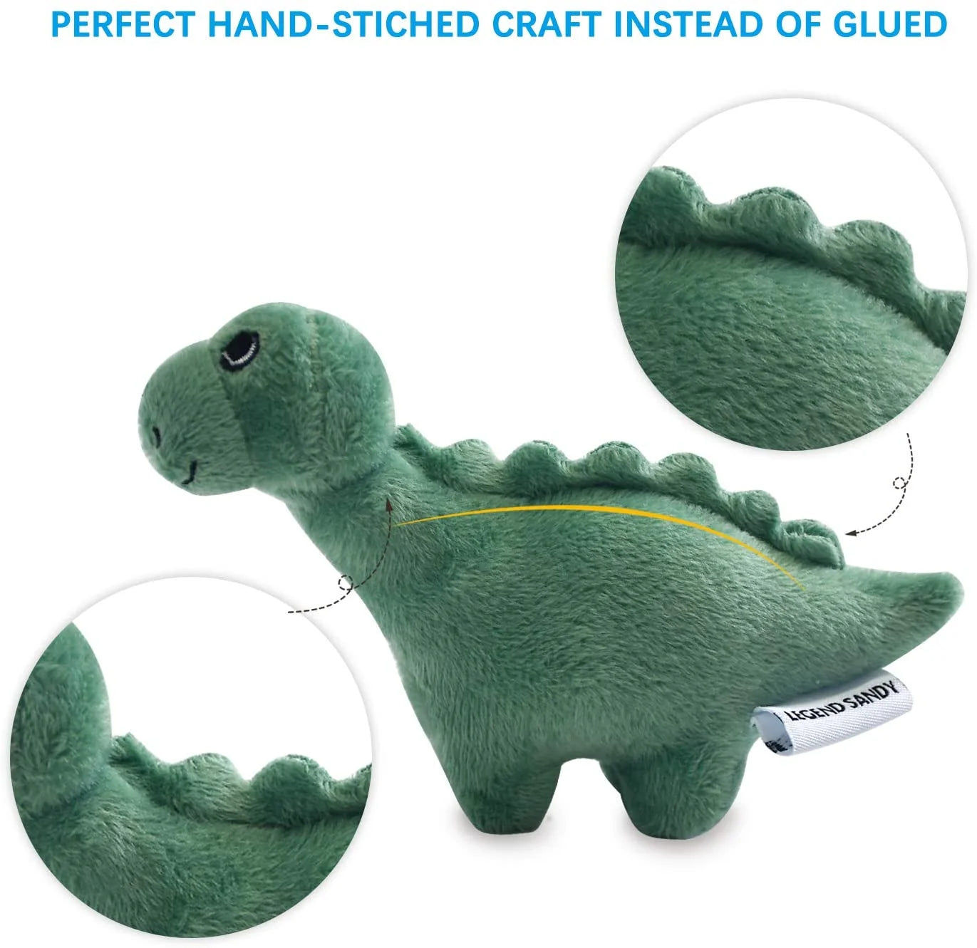 Plush Squeaky Dog Toy Set for Small to Medium Dogs - 12 Safe Chew Toys for Puppies Teething (6 Unique Designs)