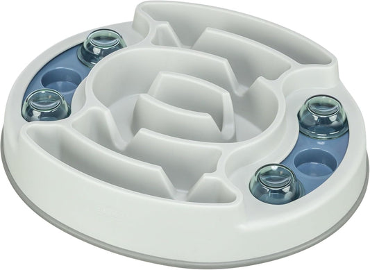 Interactive Slide & Feed Dog Activity Toy, Level 1 Food Puzzle for Cognitive Development and Enrichment